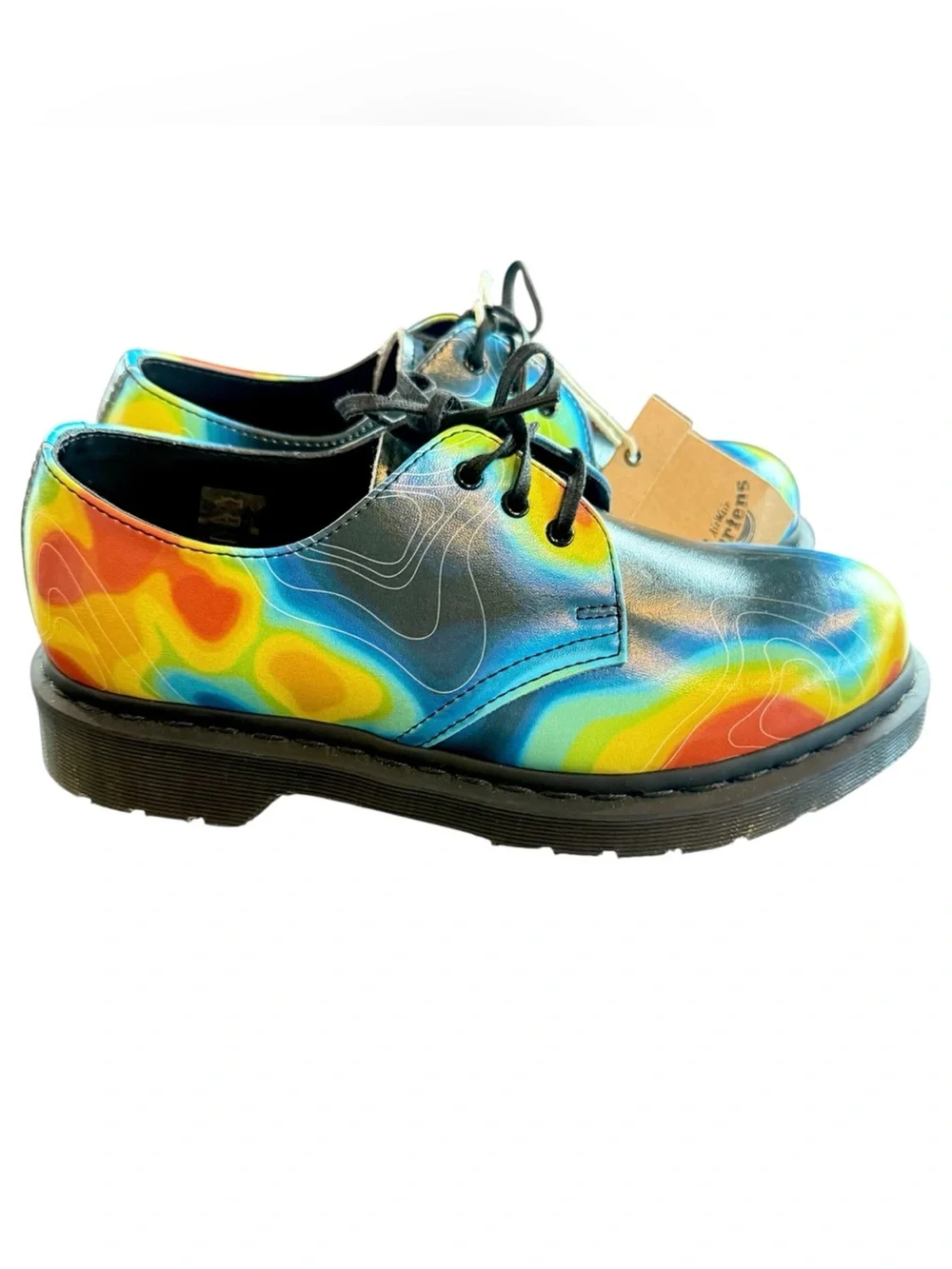 New! Dr. Martens Genix Nappa Leather Oxford Shoes Size 7 Women’s